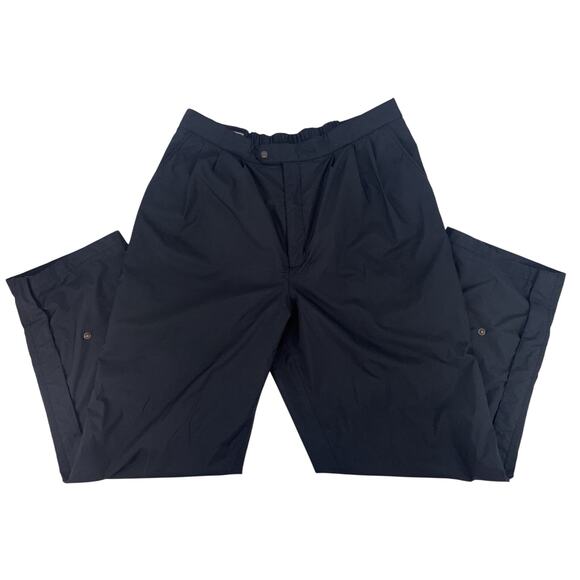 Footjoy FJ Men's Dryjoys Rain Pant Black XL Waterproof Pockets DWR Finish Golf - Picture 1 of 11